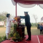 Penurunan Bendera HUT Ke-81 RI di Batuceper Jadi Momen Perpisahan Kompol Gunawan