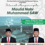 Ucapan Maulid Nabi Muhammad SAW 1448 H dari Disdukcapil Kabupaten Tangerang