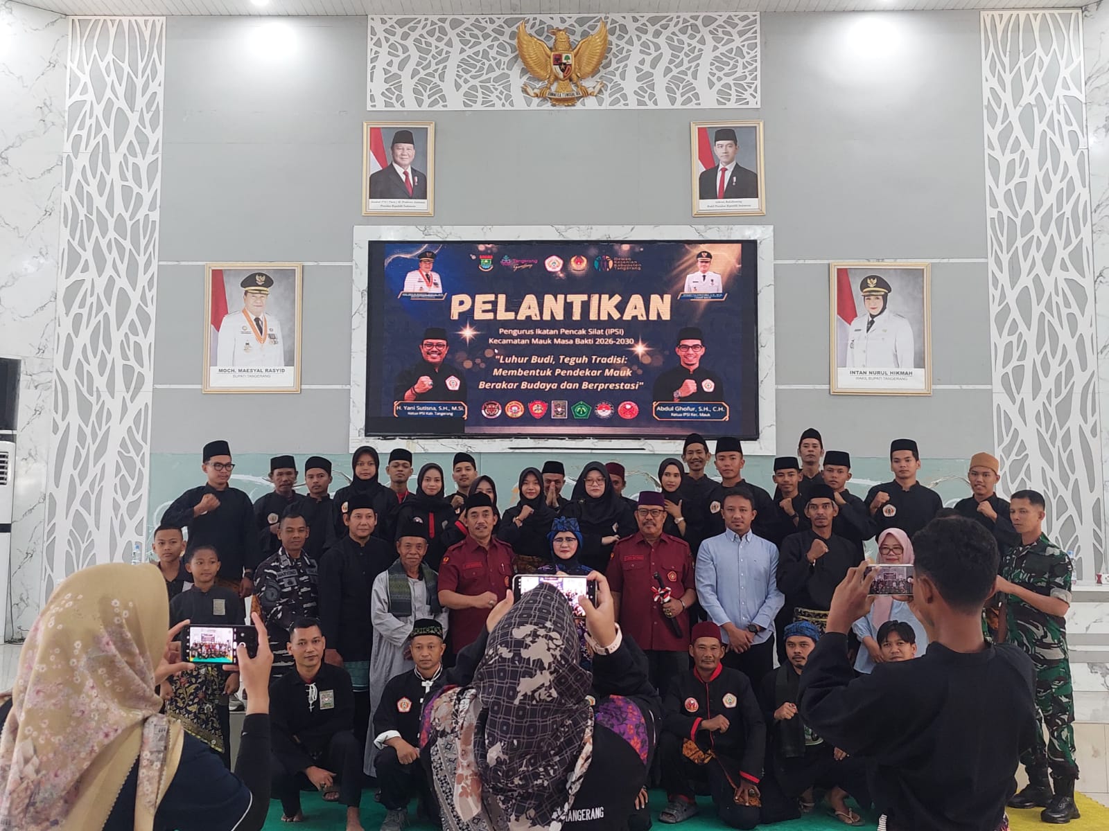Pelantikan Pengurus IPSI Kecamatan Mauk Masa Bakti 2026-2030