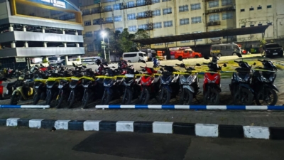 Polisi Ungkap Curanmor 16 Kali di Tangerang, 11 Motor Hasil Kejahatan Diamankan
