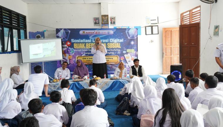 Diskominfo Kabupaten Tangerang Edukasi Pelajar Bijak Bermedia Sosial
