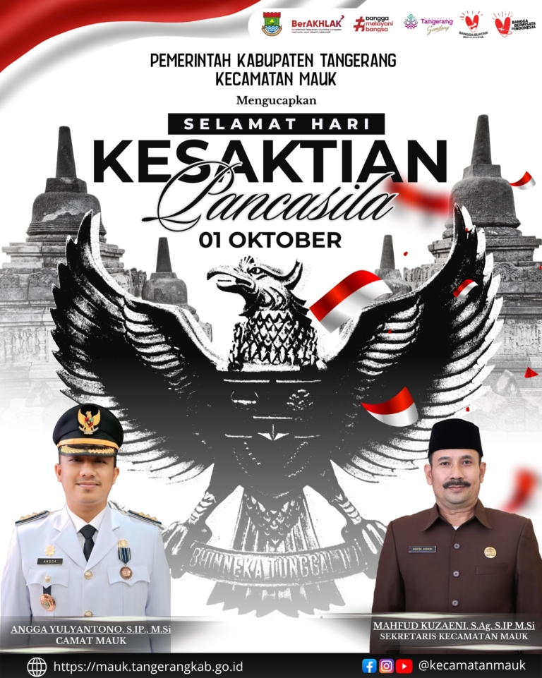 Hari Kesaktian Pancasila 2026, Kecamatan Mauk Ajak Masyarakat Perkuat Persatuan